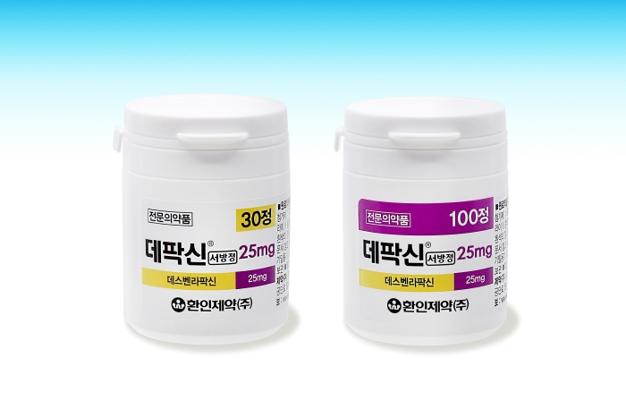 환인제약, 데팍신서방정25mg·베미가서방정50mg 발매